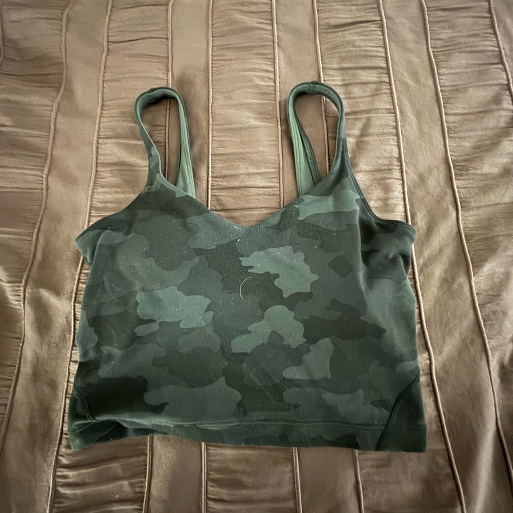 Black Camo Align Lululemon Tank Top